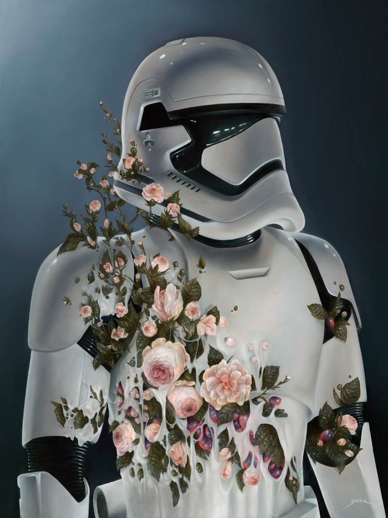 Illustration for article titled These Paintings and Sculptures in the Official Star Wars Art Show Are Insanely Gorgeous